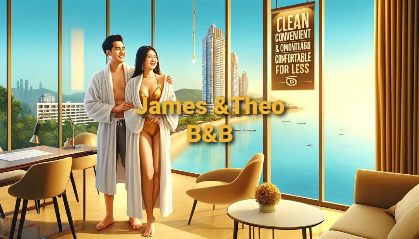 The Base Central Pattaya Quiet King-Bed With Infinity Pool & Free Netflix! Bagian luar foto